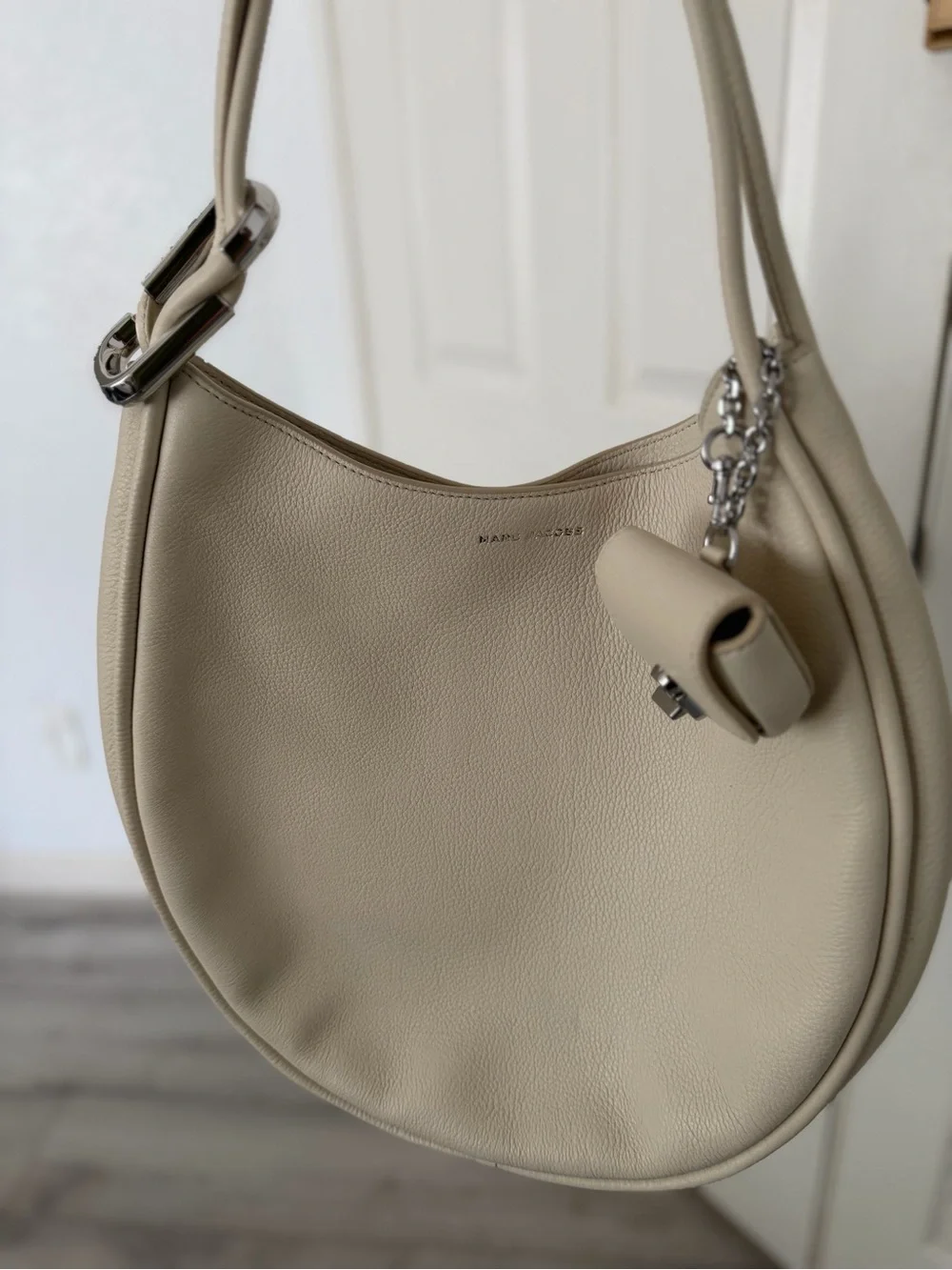 Marc Jacobs Leather Large Dual Hobo Bag